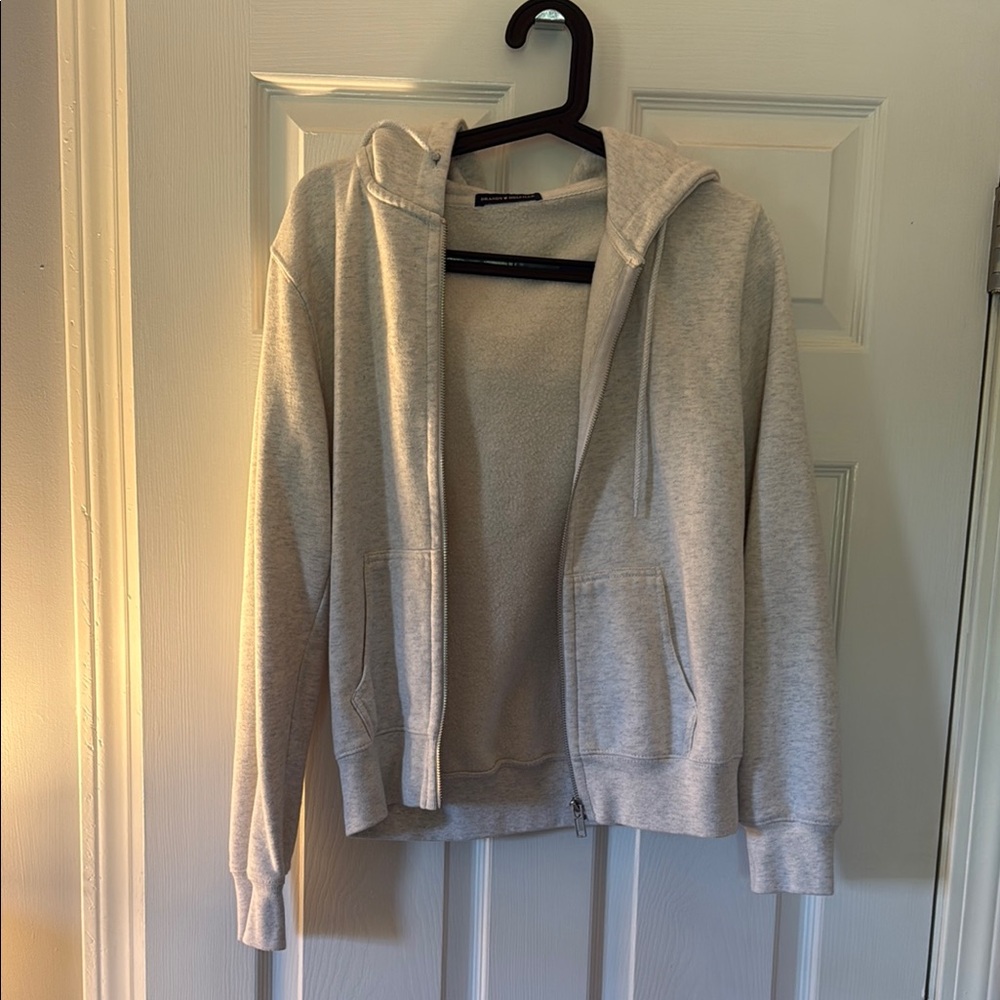 Brandy Melville Zip Up Sweatshirt